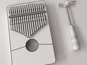 kalimba Model 3D