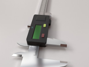 digital caliper 3Dモデル
