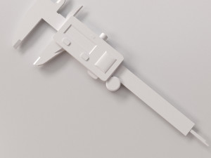 digital caliper 3Dモデル