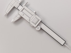 digital caliper 3Dモデル