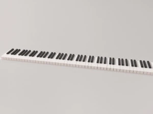 клавіша піаніно 3D Модель