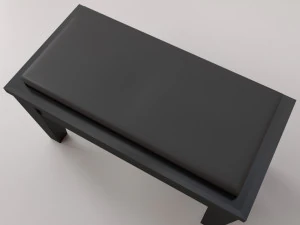 piano bench 3D Model