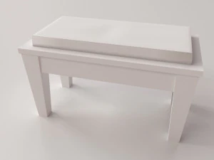piano bench 3D Model