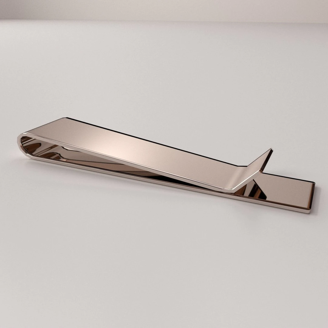 money clip 3D Model .c4d .max .obj .3ds .fbx .stl .blend 