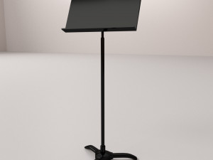sheet music stand 3Dモデル