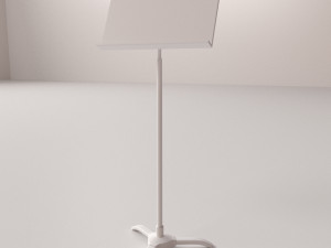 sheet music stand 3D Model
