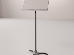 sheet music stand 3D Model