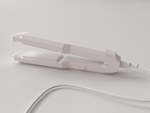 hair straightener 3D Model