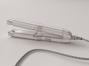 hair straightener 3D Model