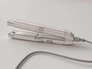 hair straightener 3D Model