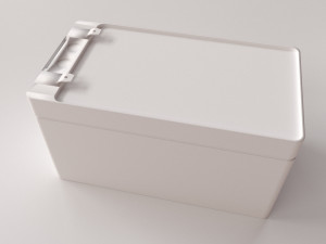 lead acid battery 3D Model