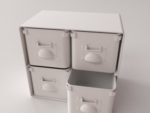 storage drawer Model 3D