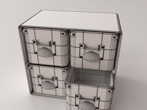 storage drawer Model 3D