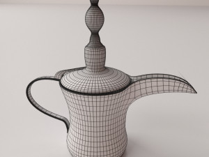 arabic coffee pot Modelo 3D