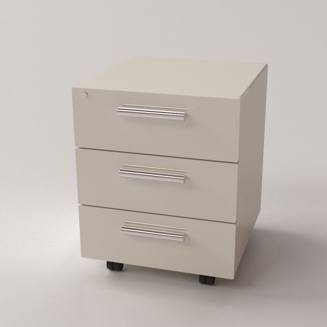 office drawer Model 3D .c4d .max .obj .3ds .fbx .stl .blend 