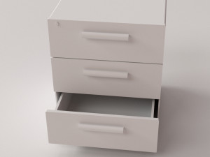 office drawer Model 3D