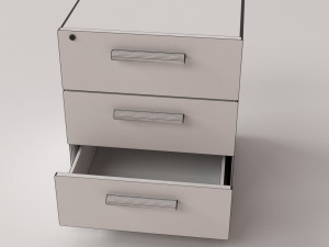 office drawer Model 3D