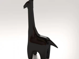 giraffe statue 3D Model