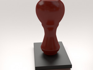 rubber stamp Modelo 3D