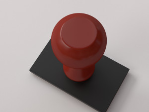 rubber stamp Modelo 3D