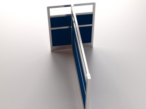 cubicle partition 3D Model