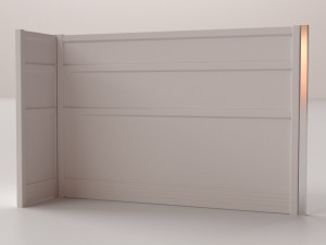 cubicle partition 3D Model