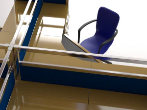 cabine de bureau Modèle 3D