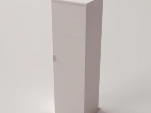 glass display cabinet 3D Model