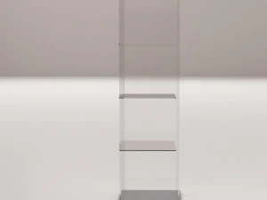 glass display cabinet 3D Model