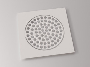 bathroom drain cover Modelo 3D