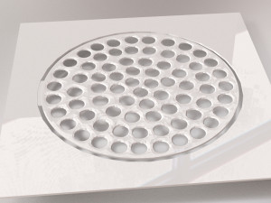 bathroom drain cover Modelo 3D