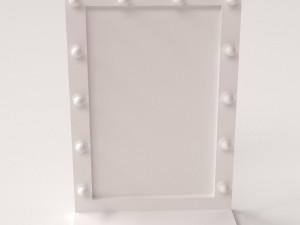 makeup artist mirror 3D 모델