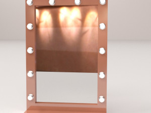 makeup artist mirror 3D 모델