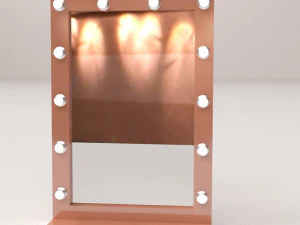 makeup artist mirror 3D Model