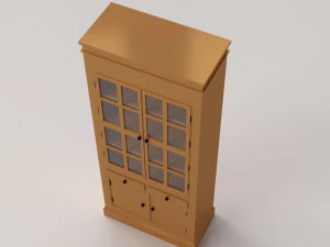 display cabinet 3D Model