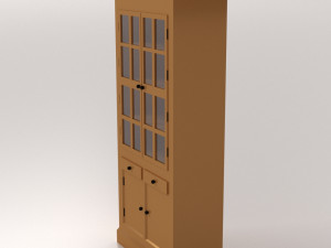 display cabinet 3D Model