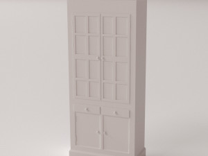display cabinet 3D Model
