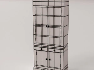 display cabinet 3D Model