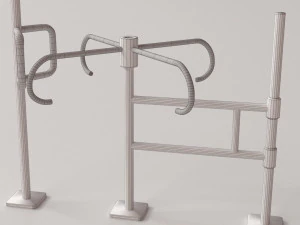 revolving gate 3D Model