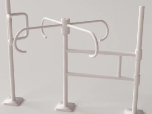 revolving gate 3D Model