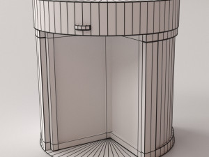 revolving door Modelo 3D