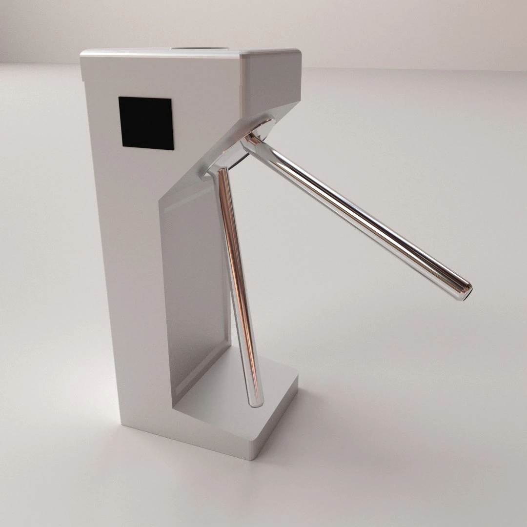 tripod turnstile 3D Model .c4d .max .obj .3ds .fbx .stl .blend 