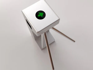 tripod turnstile 3D Model