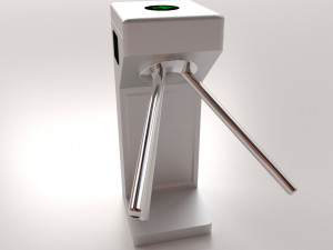 tripod turnstile 3D Модель