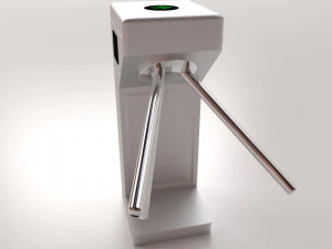 tripod turnstile 3D Model