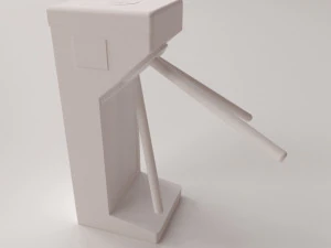 tripod turnstile 3D Model