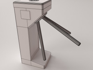 tripod turnstile 3D Модель