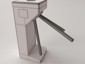 tripod turnstile 3D Model