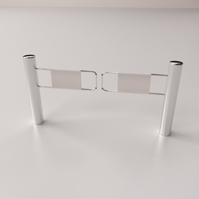 swing gate 3D Model .c4d .max .obj .3ds .fbx .stl .blend 