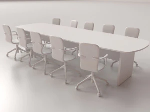 conference table set 3D Model